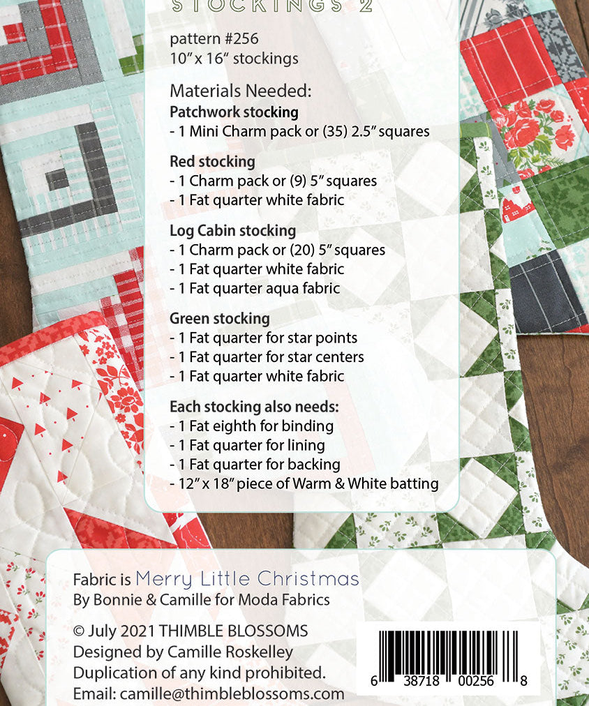 Merry Stockings 2 Pattern