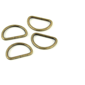 1" D-Rings (4ct)