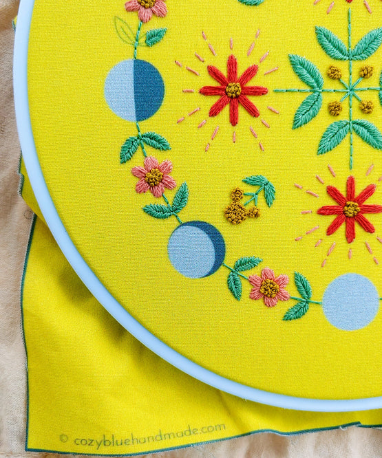 Moon Flow Embroidery Kit