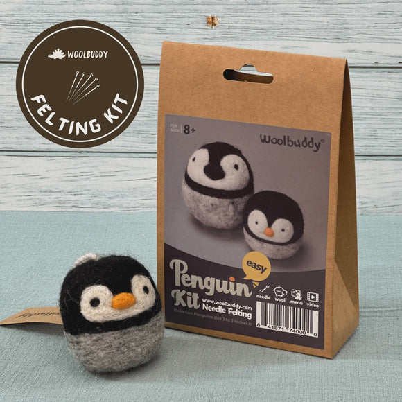 Penguin Needle Felting Kit
