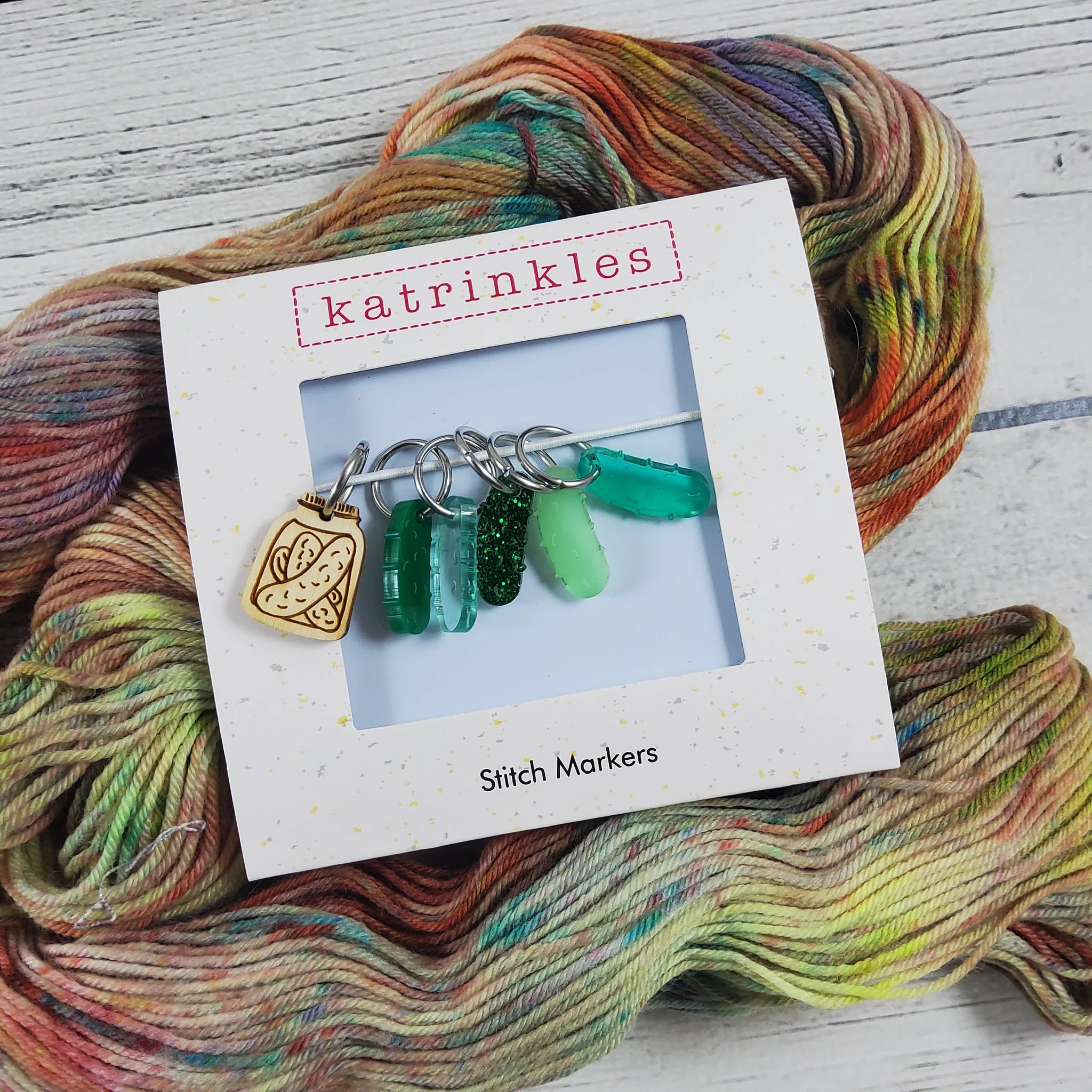 Katrinkles Pickle Stitch Marker Set