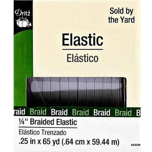 Braided Elastic 1/4