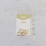 1/2" D-Rings (4ct)