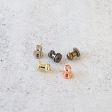 Short 9mm Stud Buttons