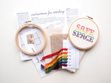 Safe Space 5" Cross Stitch Kit