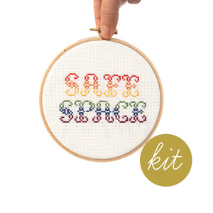 Safe Space 5" Cross Stitch Kit