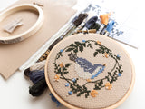 Seasonal Birds 4" Cross Stitch Kits