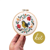 Seasonal Birds 4" Cross Stitch Kits