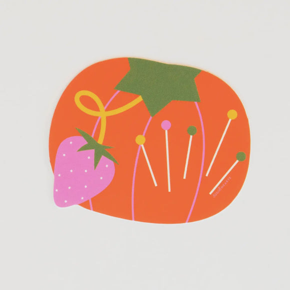 Tomato Pincushion Sticker