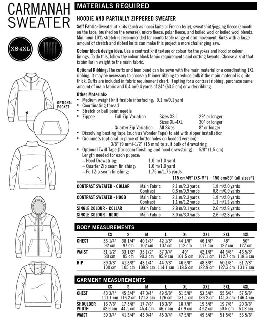 Carmanah Sweater Pattern