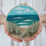 Beach View Needle Felting Kit