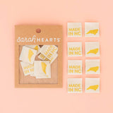 Sarah Hearts Garment Labels