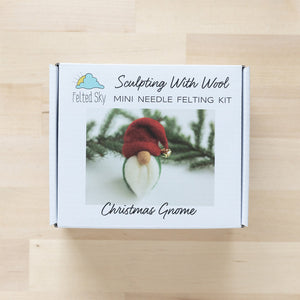 Christmas Gnome Needle Felting Kit