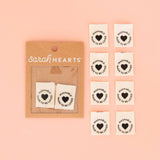 Sarah Hearts Garment Labels