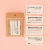 Sarah Hearts Garment Labels