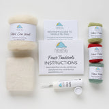 Forest Toadstools Mini Needle Felting Kit