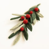 Holiday Greenery Mini Needle Felting Kit