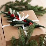 Holiday Greenery Mini Needle Felting Kit