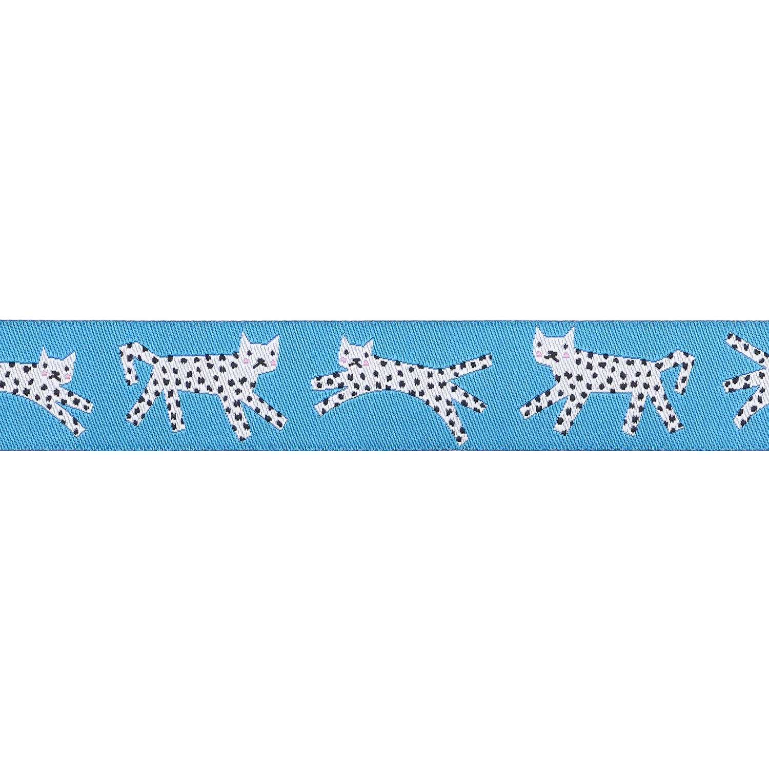 RSS Snow Leopards Ribbon 7/8" (by the yard)