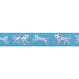RSS Snow Leopards Ribbon 7/8" (by the yard)