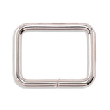 1" Rectangle Rings 4/pack