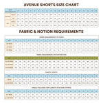 Avenue Shorts Sewing Pattern