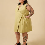 Aylin Wrap Dress + Vest 
