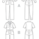 Blanca Flight Suit Pattern