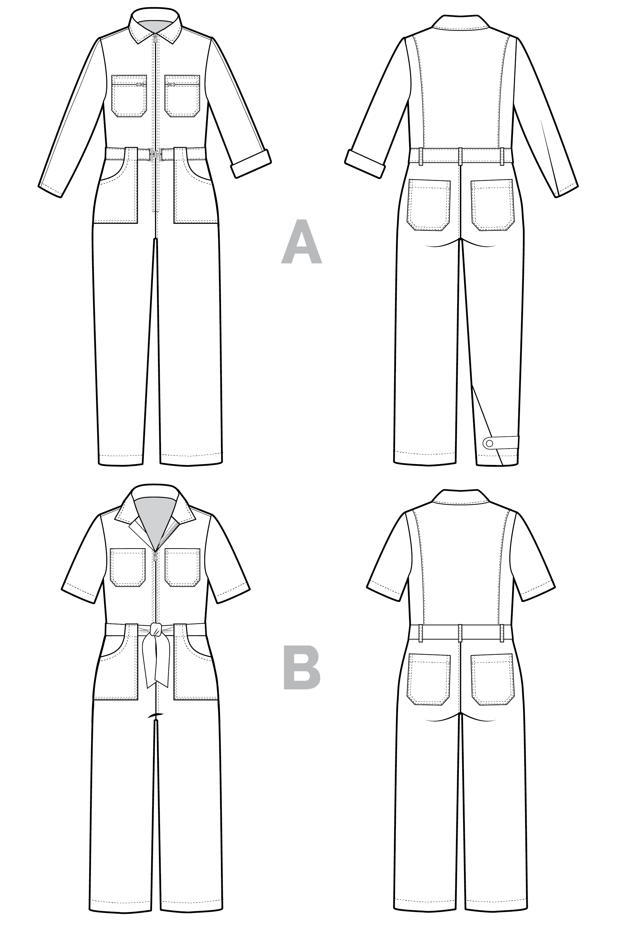 Blanca Flight Suit Pattern