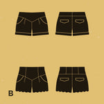 Chataigne Shorts Pattern