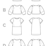 Cielo Top + Dress Pattern