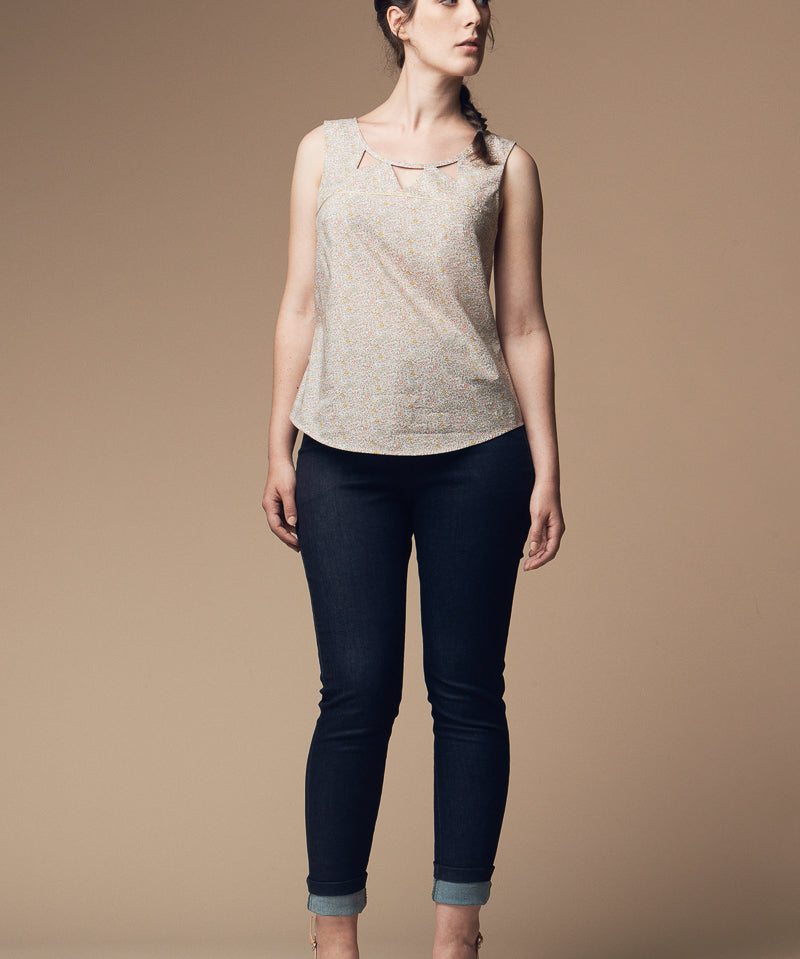 Datura Tank Top Pattern