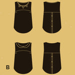 Datura Tank Top Pattern
