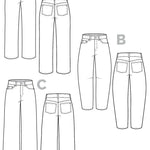Frank Jeans Pattern