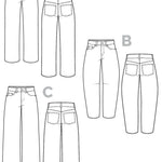 Frank Jeans Pattern