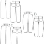 Frank Jeans Pattern