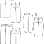 Frank Jeans Pattern