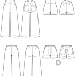Jenny Overalls + Trousers Pattern