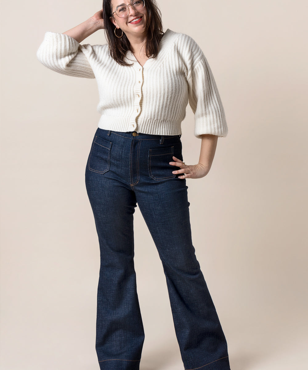Jude Flare Jeans Pattern