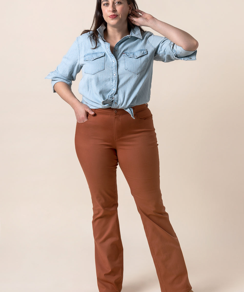 Jude Flare Jeans Pattern