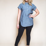 Kalle Shirt + Shirtdress Pattern