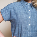 Kalle Shirt + Shirtdress Pattern