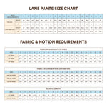 Lane Pants Sewing Pattern