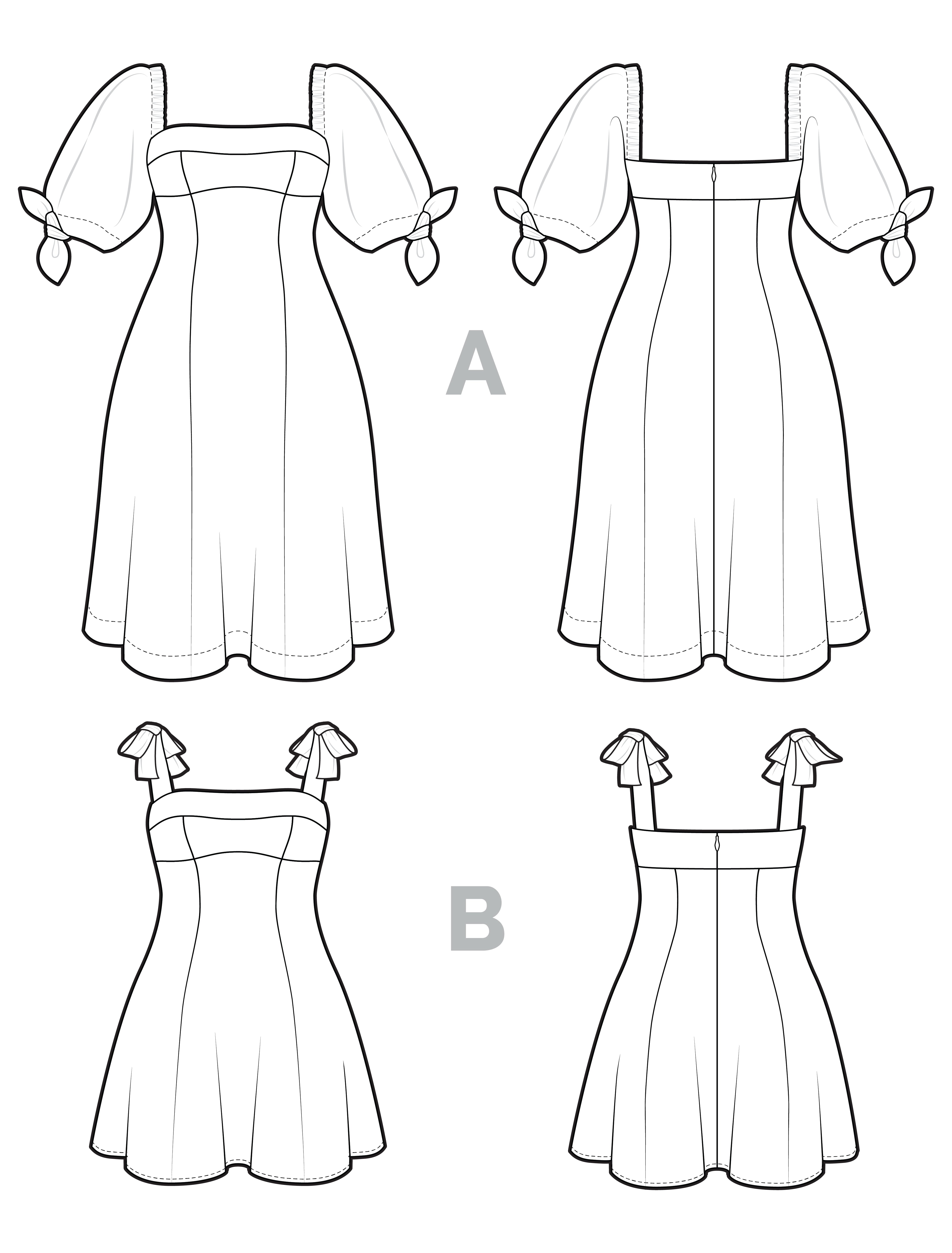 Lilas Dress Pattern