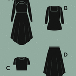 Orage Dress, Top + Skirt Pattern