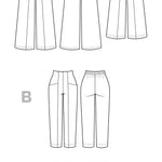 Pietra Pants + Shorts Pattern