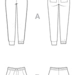 Plateau Joggers Pattern