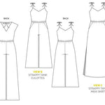 Sallie Maxi-Dress + Jumpsuit Pattern