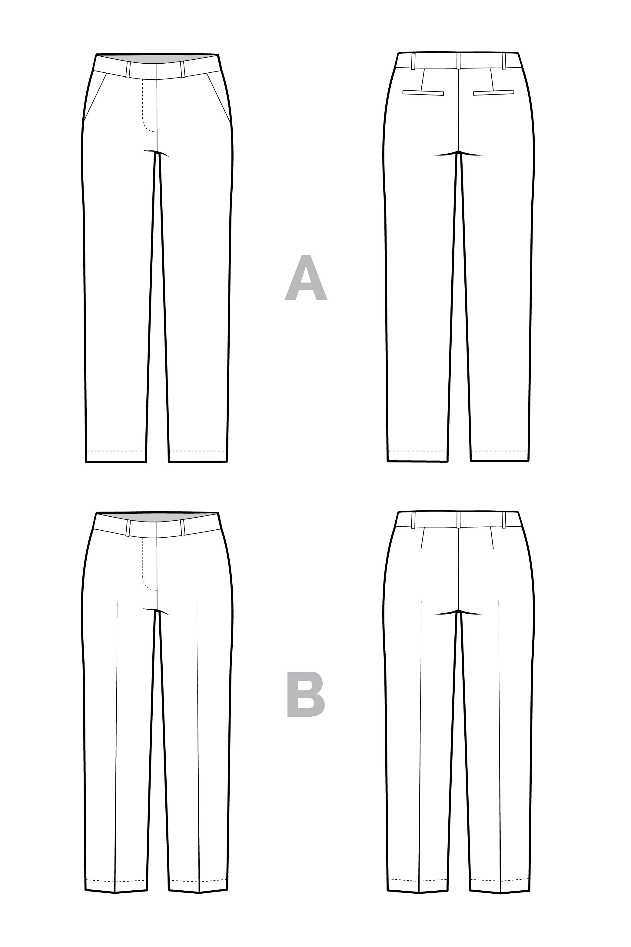Sasha Trousers Pattern