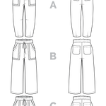 Sepia Pants + Shorts Pattern